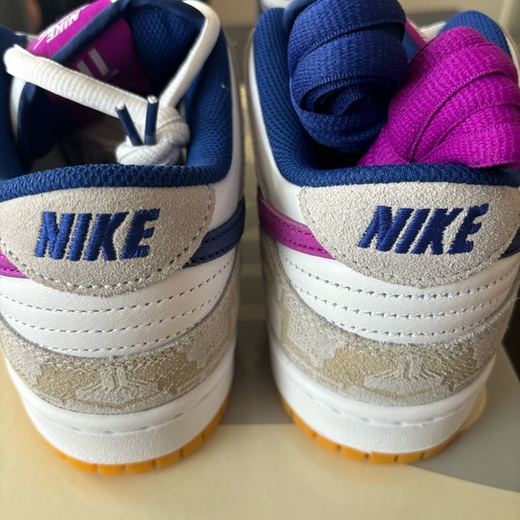💜💙 Nike SB Dunk Low PRM RL - Rayssa Leal Wmns 9 Men’s 7.5 💜💙 - Picture 8 of 13